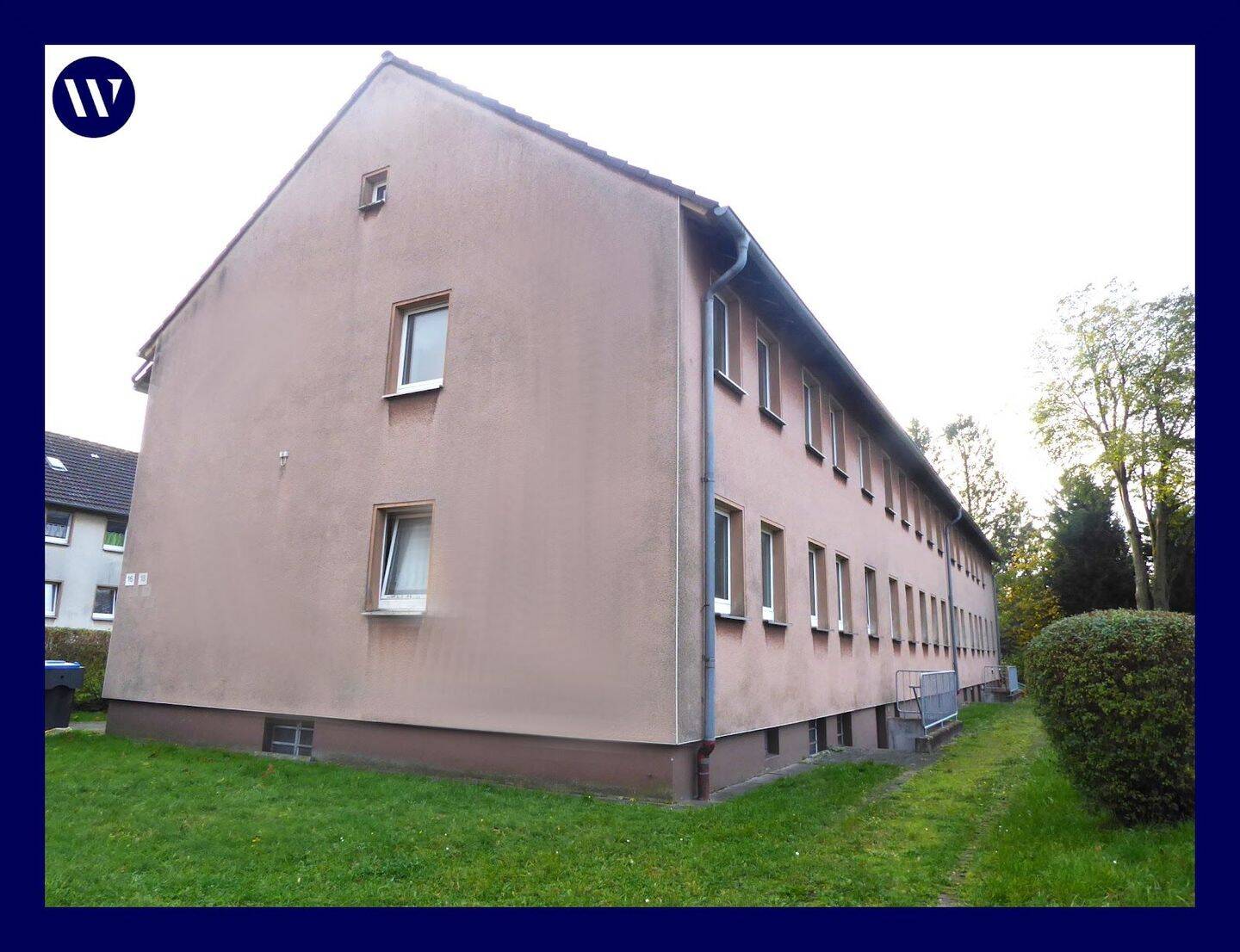 Hell, neu & einzugsbereit: 2-Zimmer-Wohnung + neues Tageslichtbad mit Dusche + separate Küche