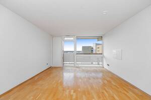 Bezugsfreie 3-Zimmer-Wohnung im 13. Obergeschoss mit zwei Balkonen und Alpenblick