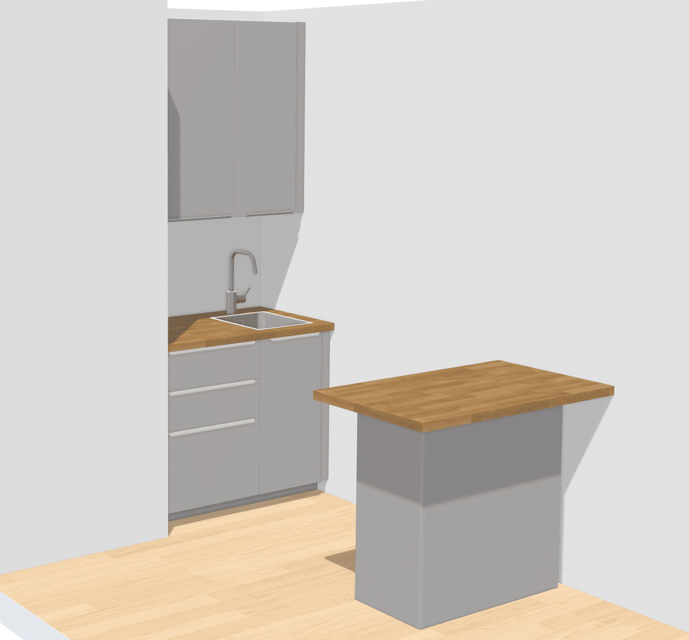 1-Zimmer-App. mit Einbauküche und Balkon - Innenstadt! – Würzburg – Vorschaubild 4