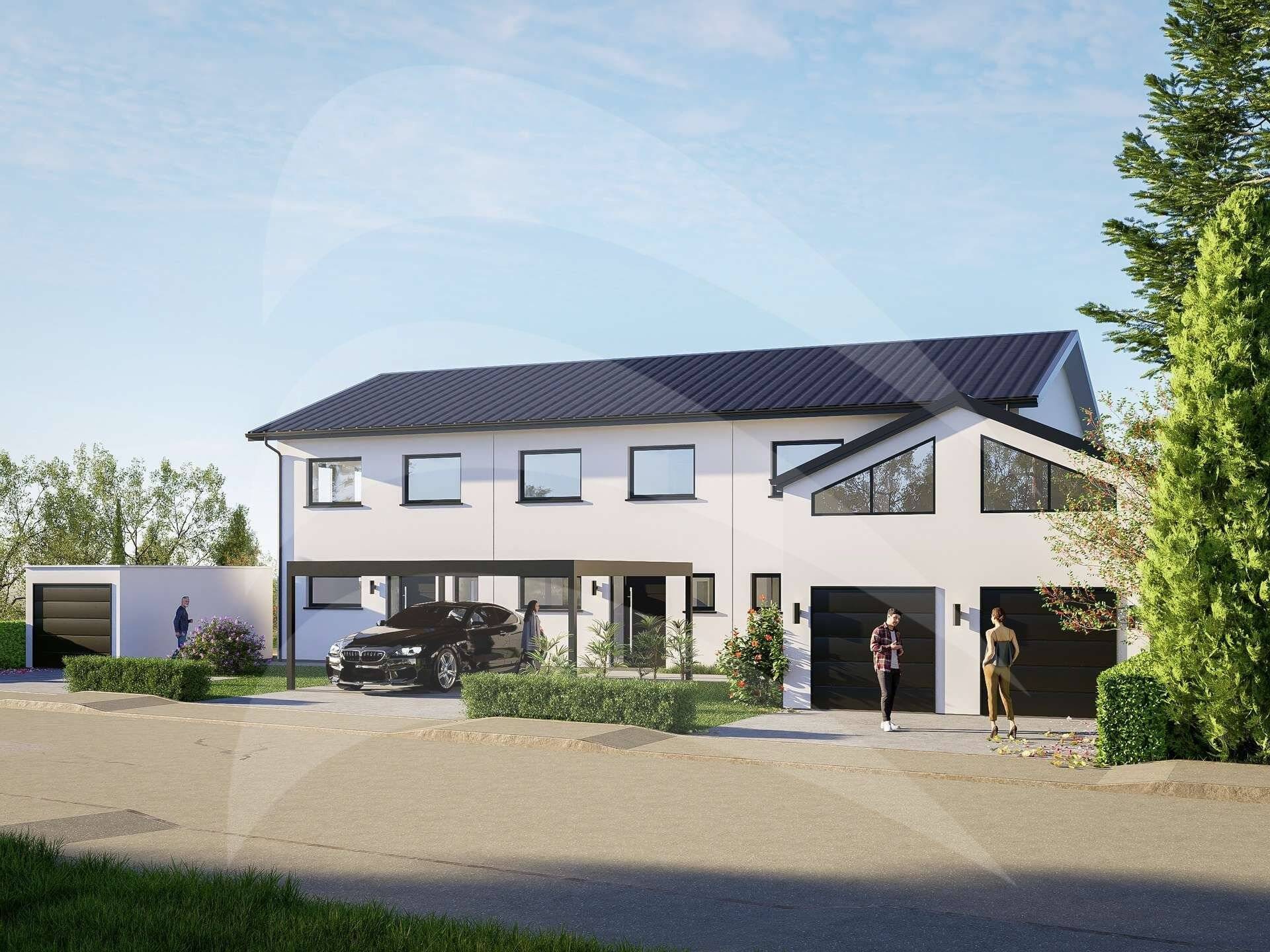 KfW-40 Neubau mit Traumblick: Energieeffizientes Reihenmittelhaus in Denkhof – Büchlberg – Vorschaubild 3