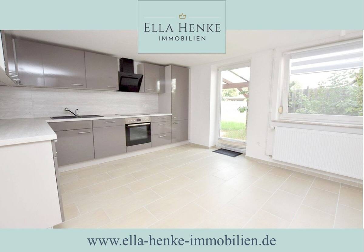 Charmante Doppelhaushälfte mit moderner Küche + pflegeleichtem Garten ... – Wolfsburg – Bild 1 von 9