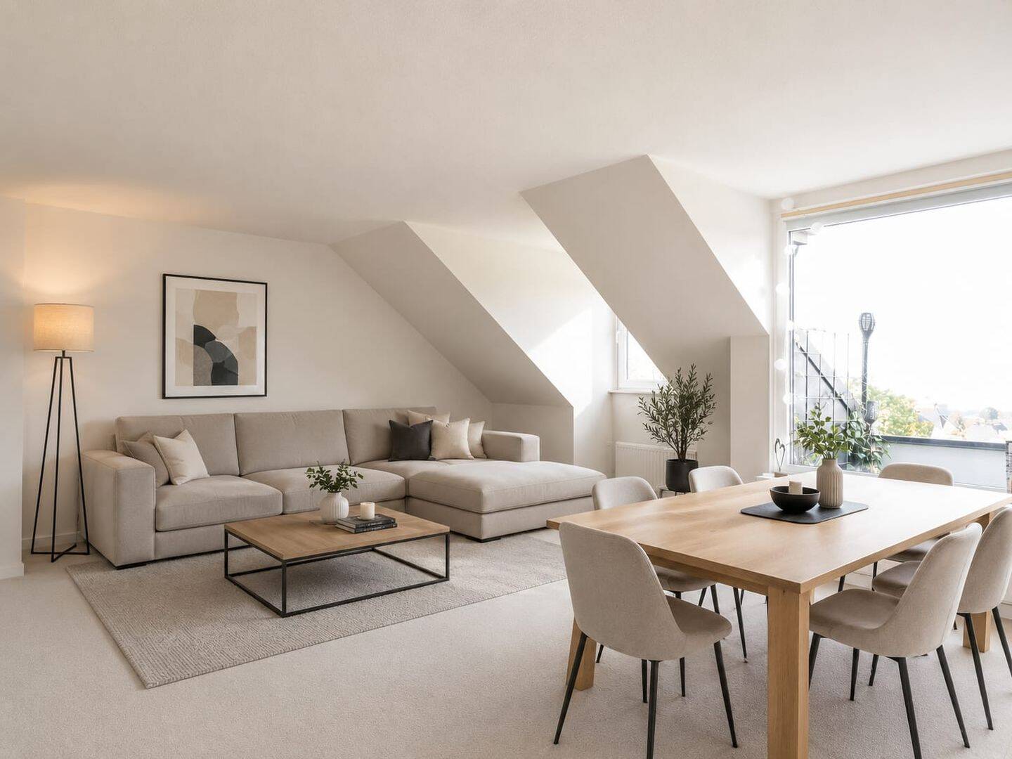 Großzügige Wohlfühlwohnung mit sonnigem Wohnbereich und Blick ins Grüne – Hamburg – Vorschaubild 2