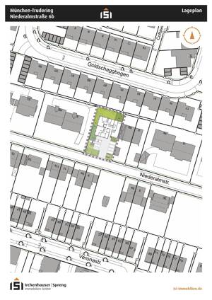 München! 3-ZKB OG-Whg. + 12 m² Ost-Balkon! FBH, elektr. Rollläd., Videosprechanlage, Aufzug, Keller! – 81735 München – Vorschaubild 2