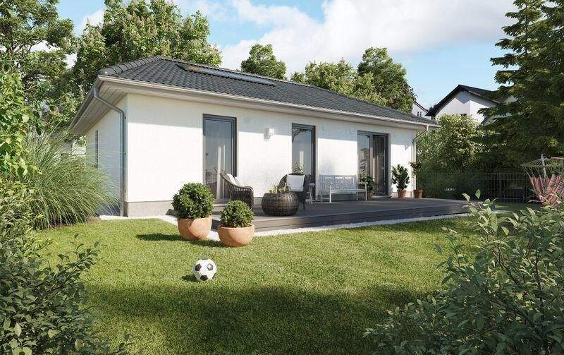 "Perfekt für Paare: Kompakter Bungalow inkl. Bauplatz & weiteren Extras" – Enkenbach-Alsenborn – Bild 1 von 9