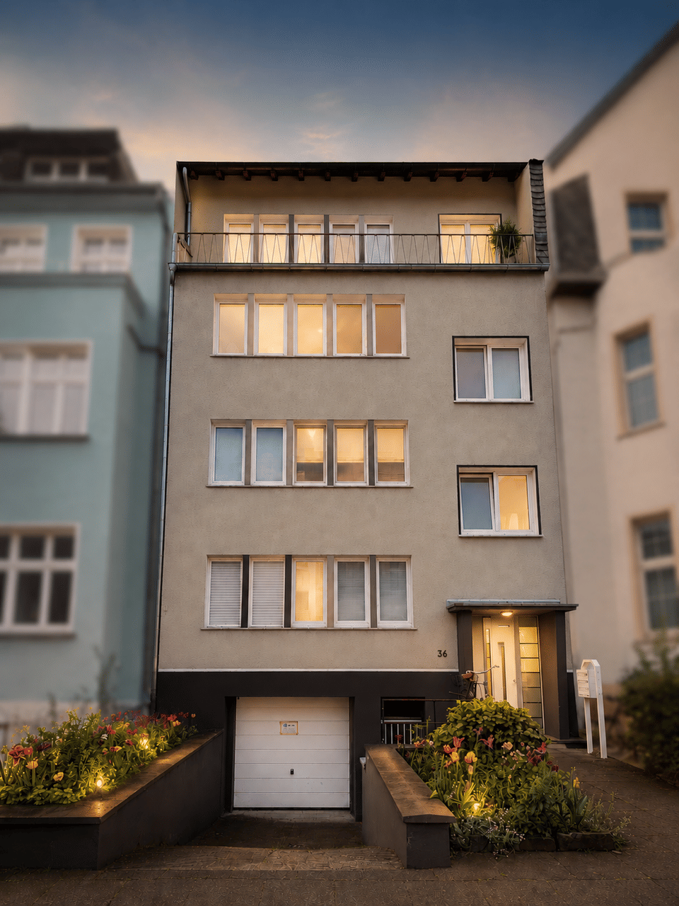 Stilvolle Kapitalanlage mit 4 Wohneinheiten und Garten in erstklassiger Lage von Bonn-Poppelsdorf!