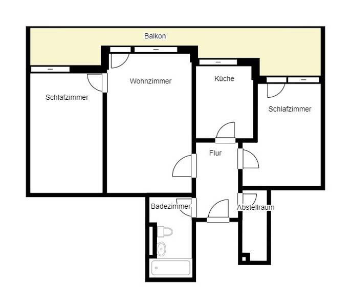 Ihre neue Wohnung! Renovierte 3-Zimmer-Wohnung mir Balkon! – Ingolstadt – Vorschaubild 9