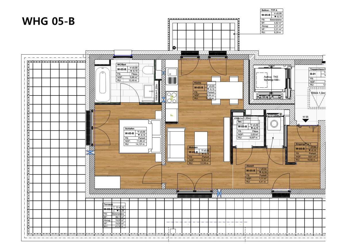 Penthousewohnung mit großer Dachterrasse Trier-Kürenz - Achtung Anleger hohe Steuervorteile sichern – Trier – Vorschaubild 2
