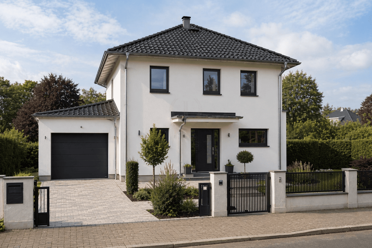 Luxuriöse familienfreundliche Stadtvilla in ruhiger Lage mit Sauna, Kamin und weiteren Extras – 14974 Ludwigsfelde – Bild 1 von 7