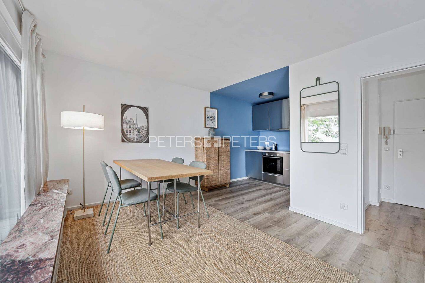 Alsternah wohnen: helles, möbliertes Apartment mit Südbalkon & Tiefgaragenstellplatz – Hamburg – Vorschaubild 3