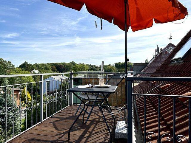 Charmante möblierte Wohnung in Leipzig-Gohlis mit großem Balkon in ruhiger und grüner Lage – Leipzig – Vorschaubild 4