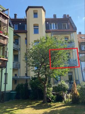 Nürnberg Ost - St. Jobst (Gemarkung Erlenstegen) - schöne 2-Zimmer-Wohnung mit Balkon – 90491 Nürnberg – Vorschaubild 2