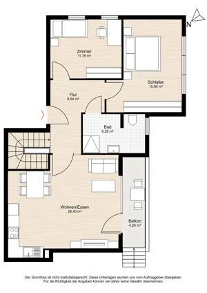 Neuwertige Maisonette-Wohnung mit Garten und hochwertiger Ausstattung – 21029 Hamburg – Vorschaubild 8
