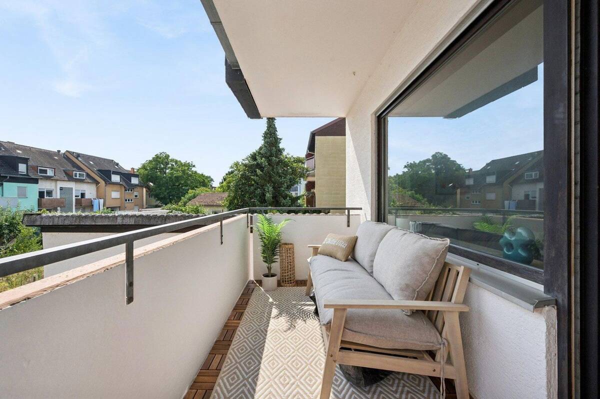 Ihr Rückzugsort im Grünen - sofort einziehen in Ihre 2 Zimmer in Neckarau – 68199 Mannheim – Bild 1 von 6