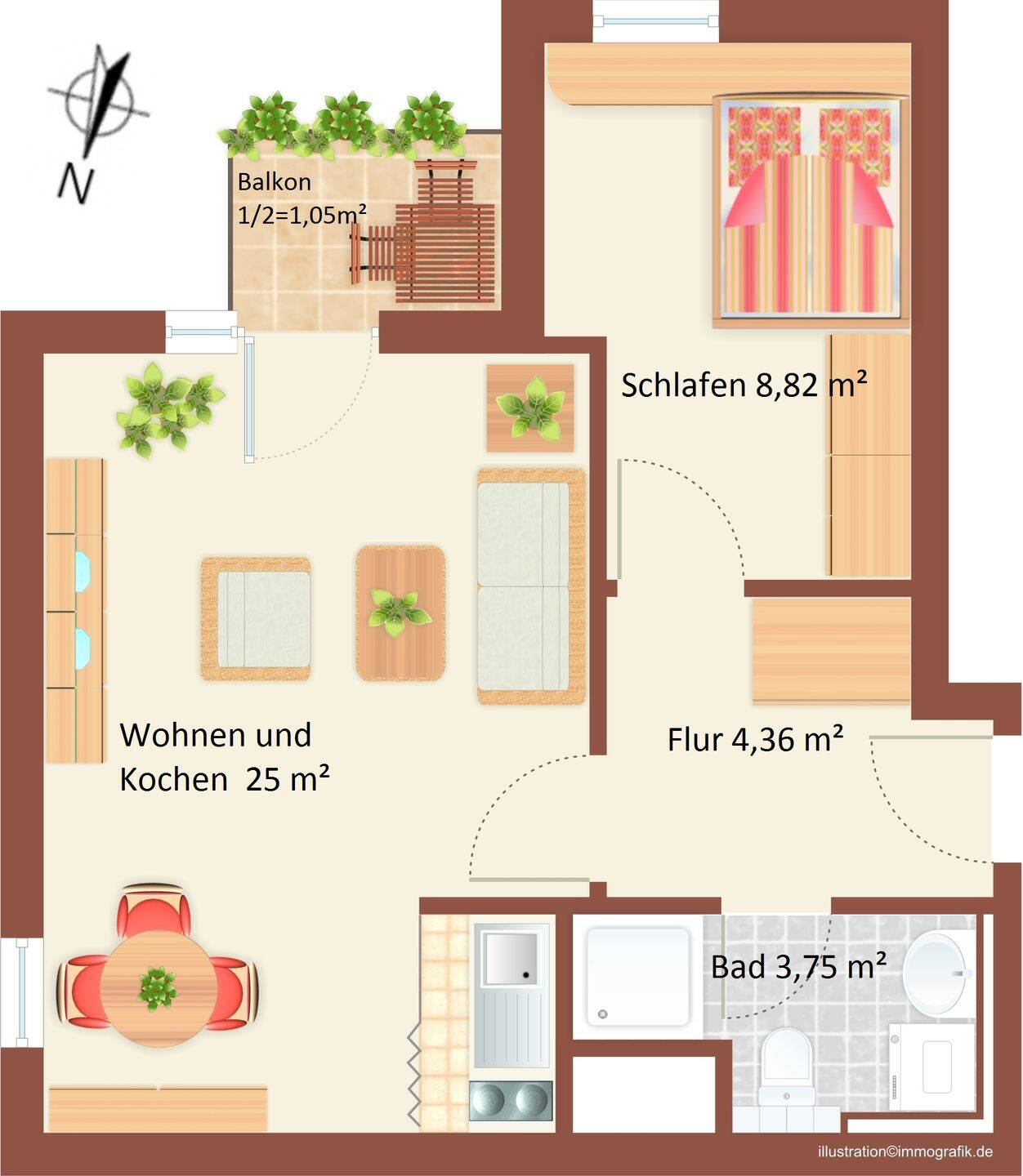 Eigentumswohnung zu verkaufen - Leerstand – Leipzig – Vorschaubild 2