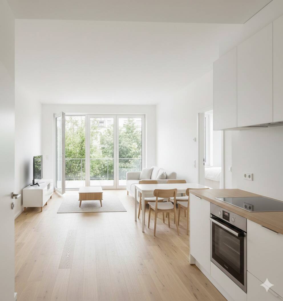 2 Zimmer OG Wohnung mit Nordbalkon – Garching bei München – Vorschaubild 6