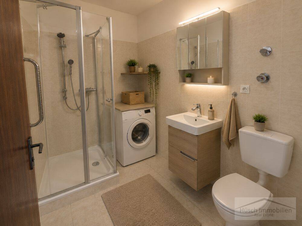 Attraktive 2-Zimmer-Wohnung mit großem Balkon, Aufzug & Tiefgarage -ideal als Kapitalanlage – Wiesbaden – Vorschaubild 4
