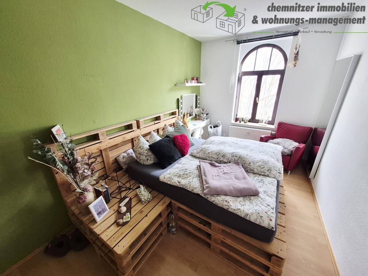 Vermietete 2-Raum-Wohnung im 3.OG eines qualitätsvollen & gepflegten Mehrfamilienhauses – Chemnitz – Vorschaubild 4