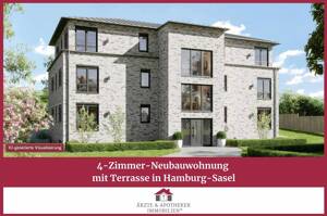 4-Zimmer-Neubauwohnung mit Terrasse in Hamburg-Sasel