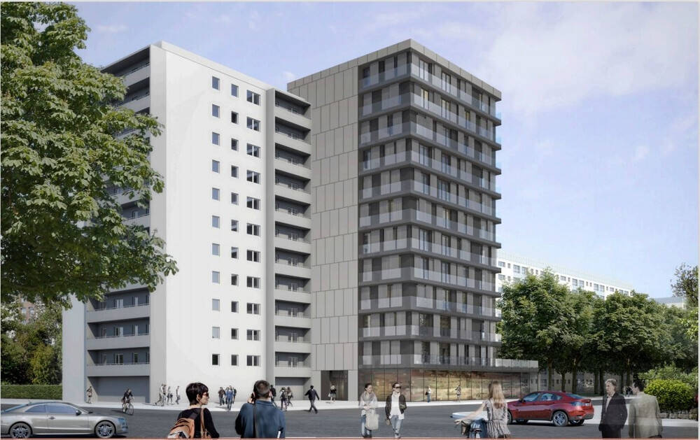 Mitte: Köpenicker Str.: ERSTBEZUG: LUXUS 2-Zi-NEUBAU-Whg. - 9. OG - 36 m² mit großem Balkon – Berlin – Vorschaubild 3