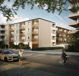 3-Zi.-Whg. mit Balkon! Sonnig, großzügig, hochwertig! Erstbezug!