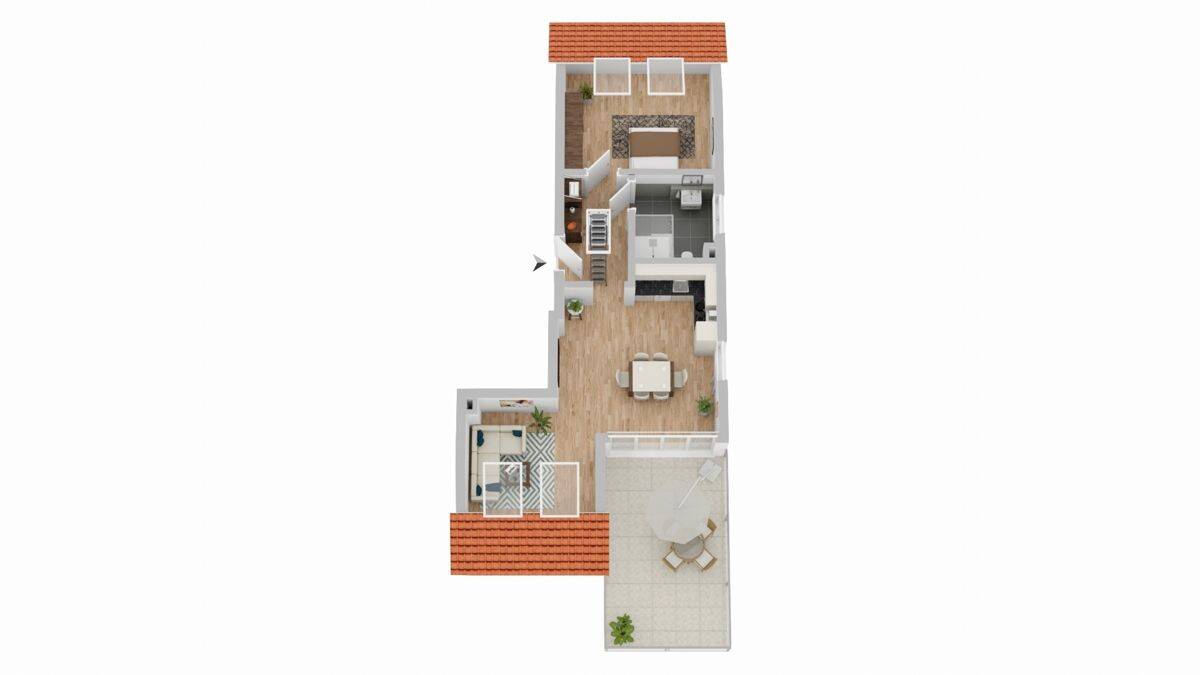 Wohnquartier "Am Handorfer Markt": Zukunftsweisend wohnen mit Energieklasse A+ - WE13 – Münster – Vorschaubild 4
