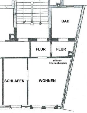 ** DG-Single-Wohnung in ruhiger Wohnumgebung ** – 4318 Leipzig – Vorschaubild 2