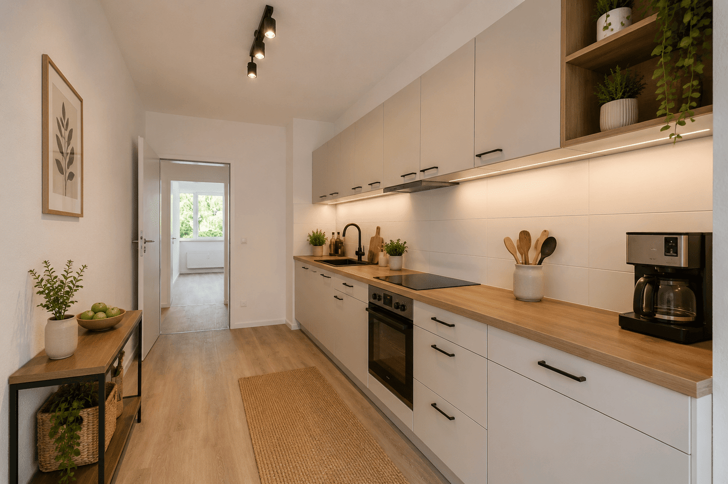 Moderne 4-Zimmer-Wohnung mit Balkon und Tiefgarage im beliebten Oberbilk – Düsseldorf – Vorschaubild 5