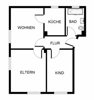 Wir renovieren für Sie! 3-Zimmer-Wohnung in Gelsenkirchen Hassel