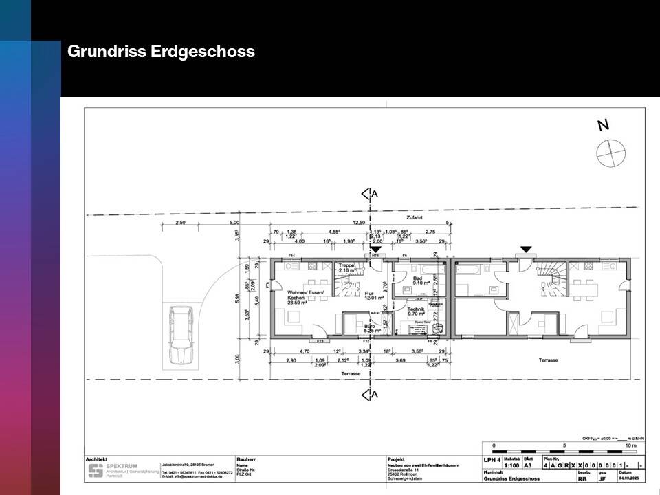 Individuelles Doppelhaus in perfekter Lage. – Rellingen – Vorschaubild 2
