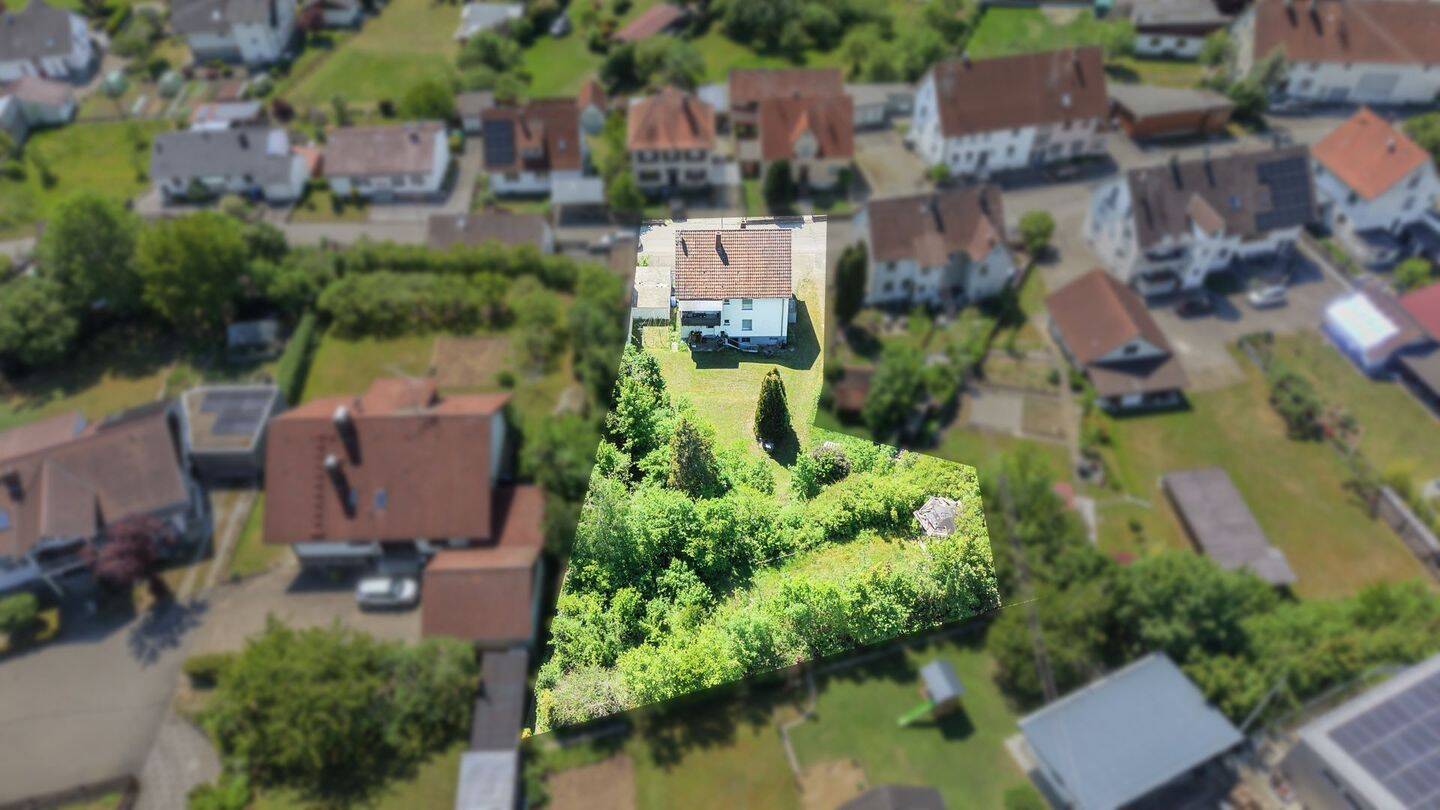 Großzügiges Zweifamilienhaus mit parkähnlichem Grundstück & Bauplatz – Scheer – Vorschaubild 4