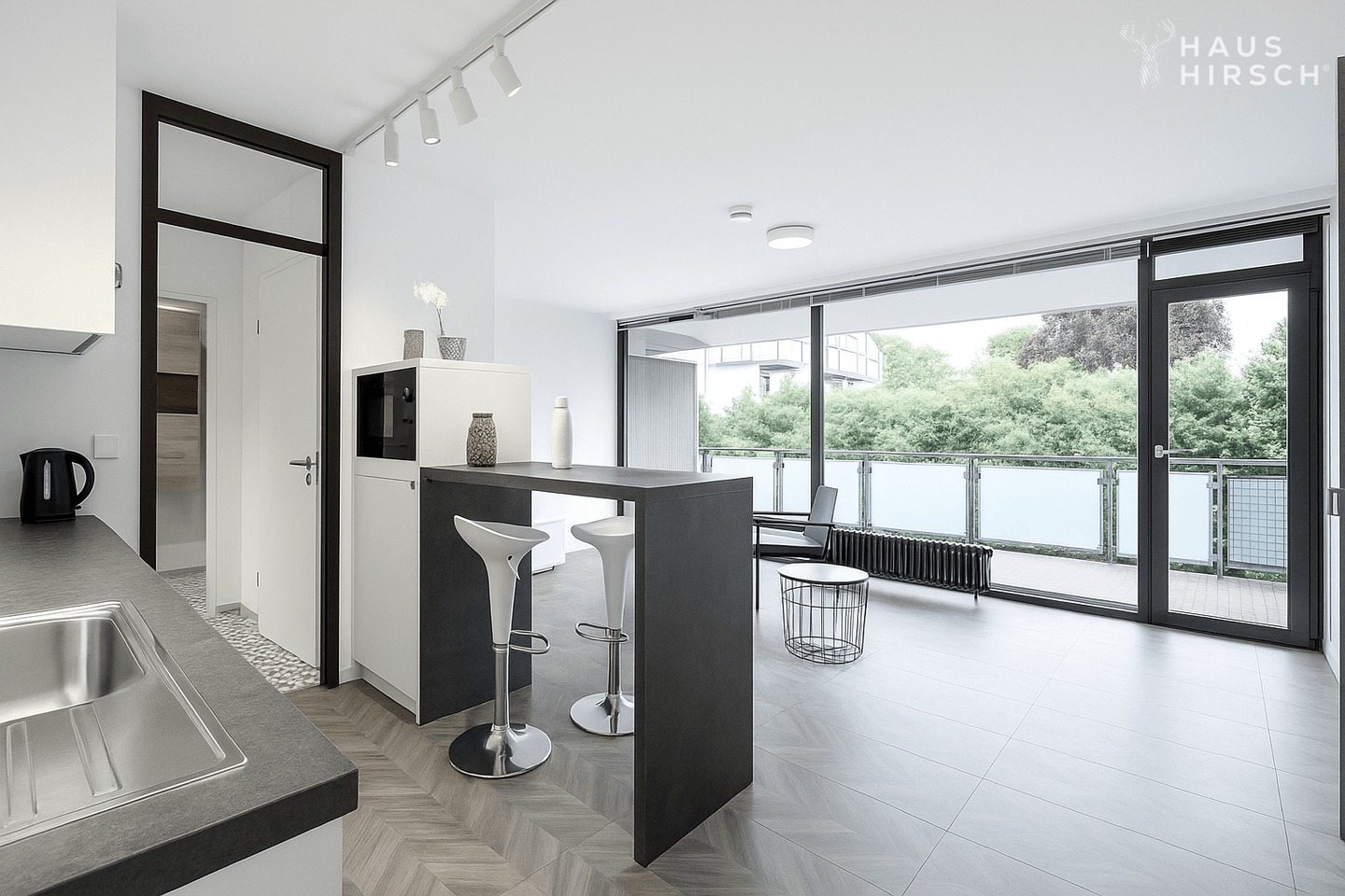 Ihr neues Zu Hause! XL Appartement in Top Lage von Bonn, Loggia + Stellplatz in Rheinnähe. – Bonn – Vorschaubild 2