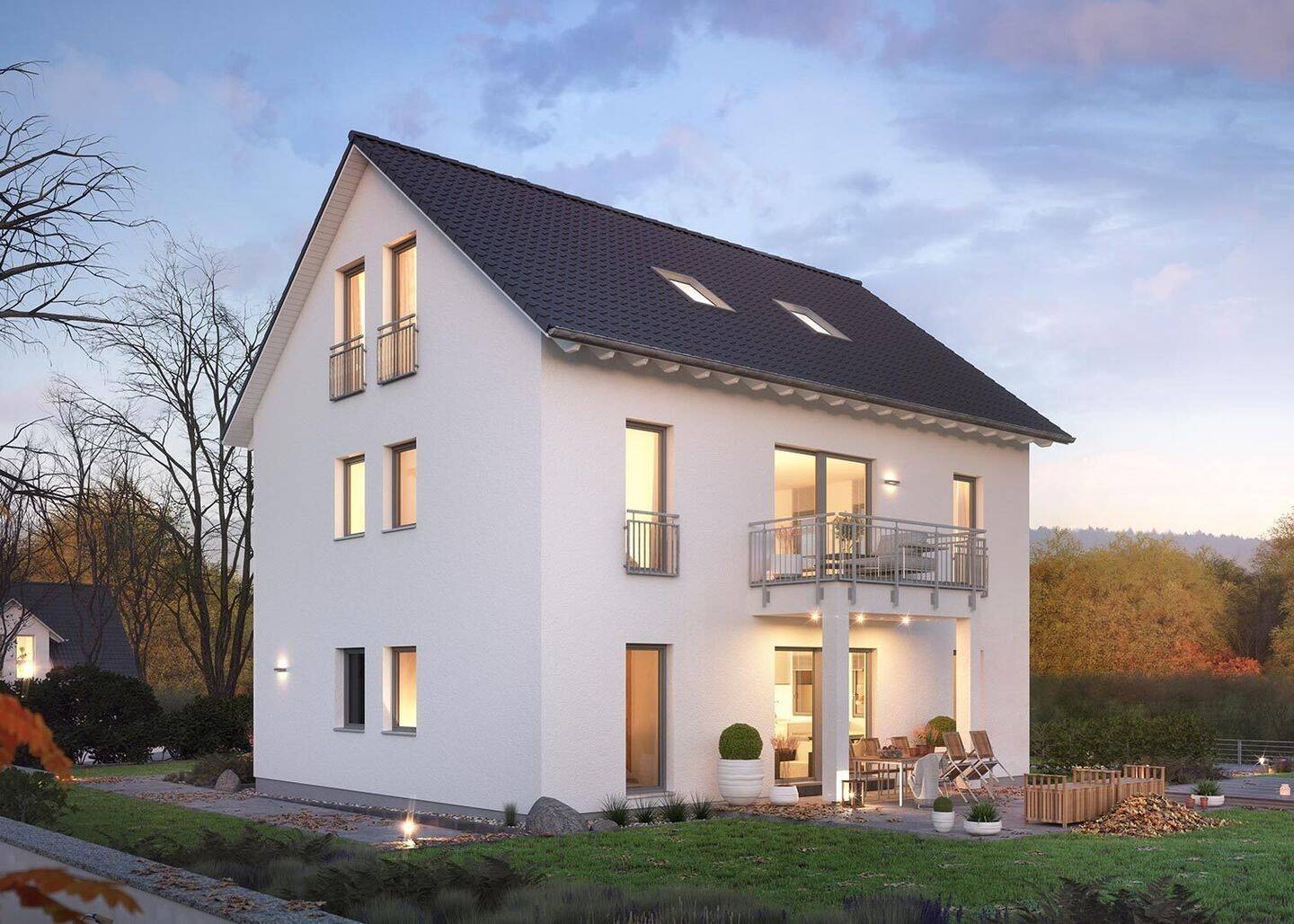 Traumhaus FamilyStyle 25.01S - clever aufgeteilt: kompakt wohnen unten, großzügig leben oben – Pforzheim – Vorschaubild 4