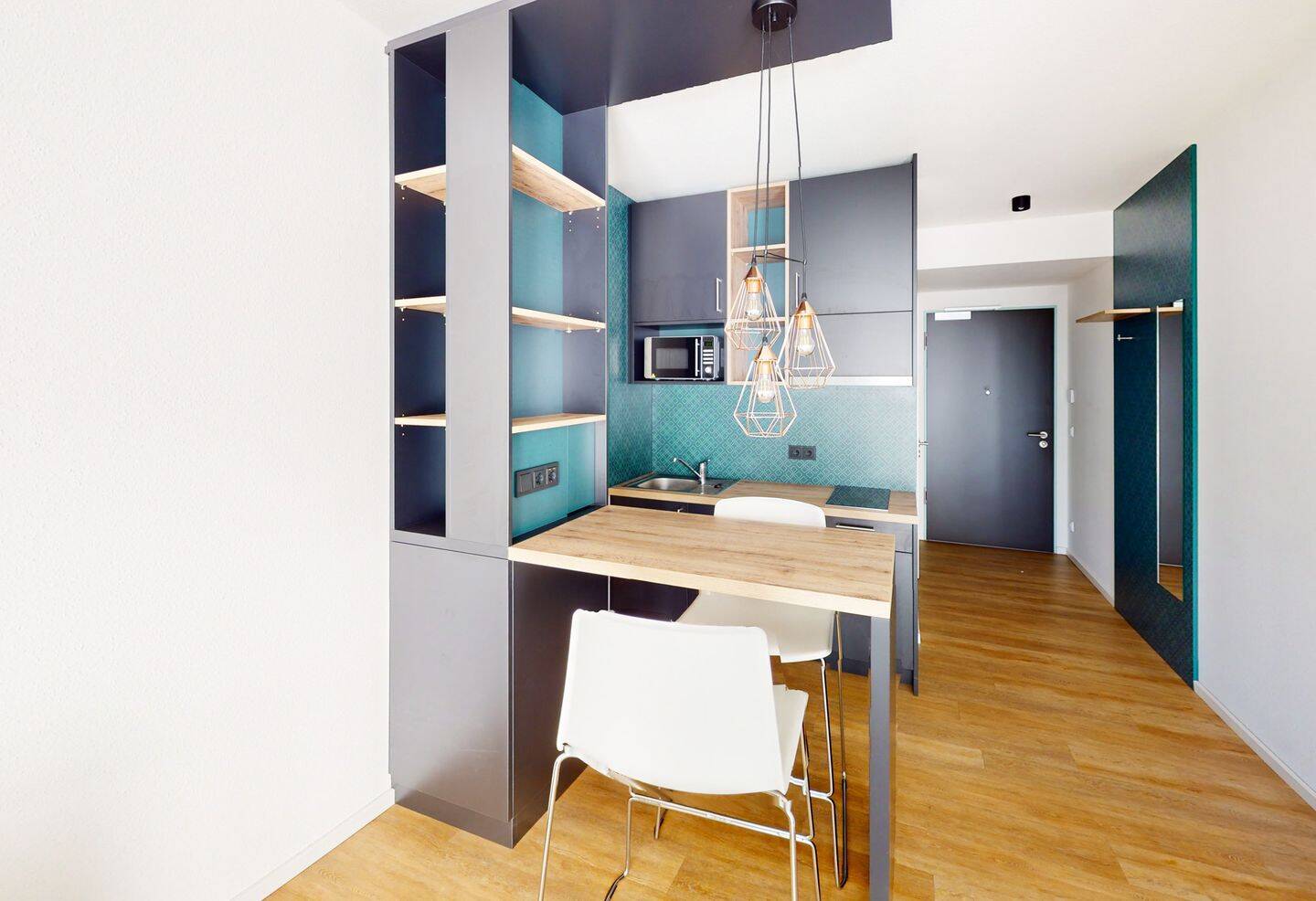 Modern eingerichtete 1-Zimmer-Wohnung – Frankfurt am Main – Vorschaubild 3