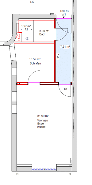 Erstbezug nach Kernsanierung EG links Barrierearme Wohnung – 58089 Hagen – Vorschaubild 2