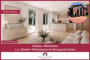 Neubau! Großzügige 2,5-Zimmer-Maisonette-Wohnung mit viel Wohnraum! – 22145 Hamburg – Vorschaubild 1