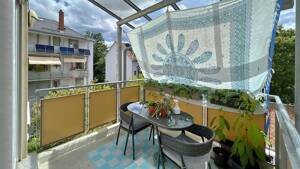 Vermietete 2-Zimmer-Wohnung mit überdachtem Balkon in zentrumsnaher Lage – 79106 Freiburg im Breisgau – Vorschaubild 4