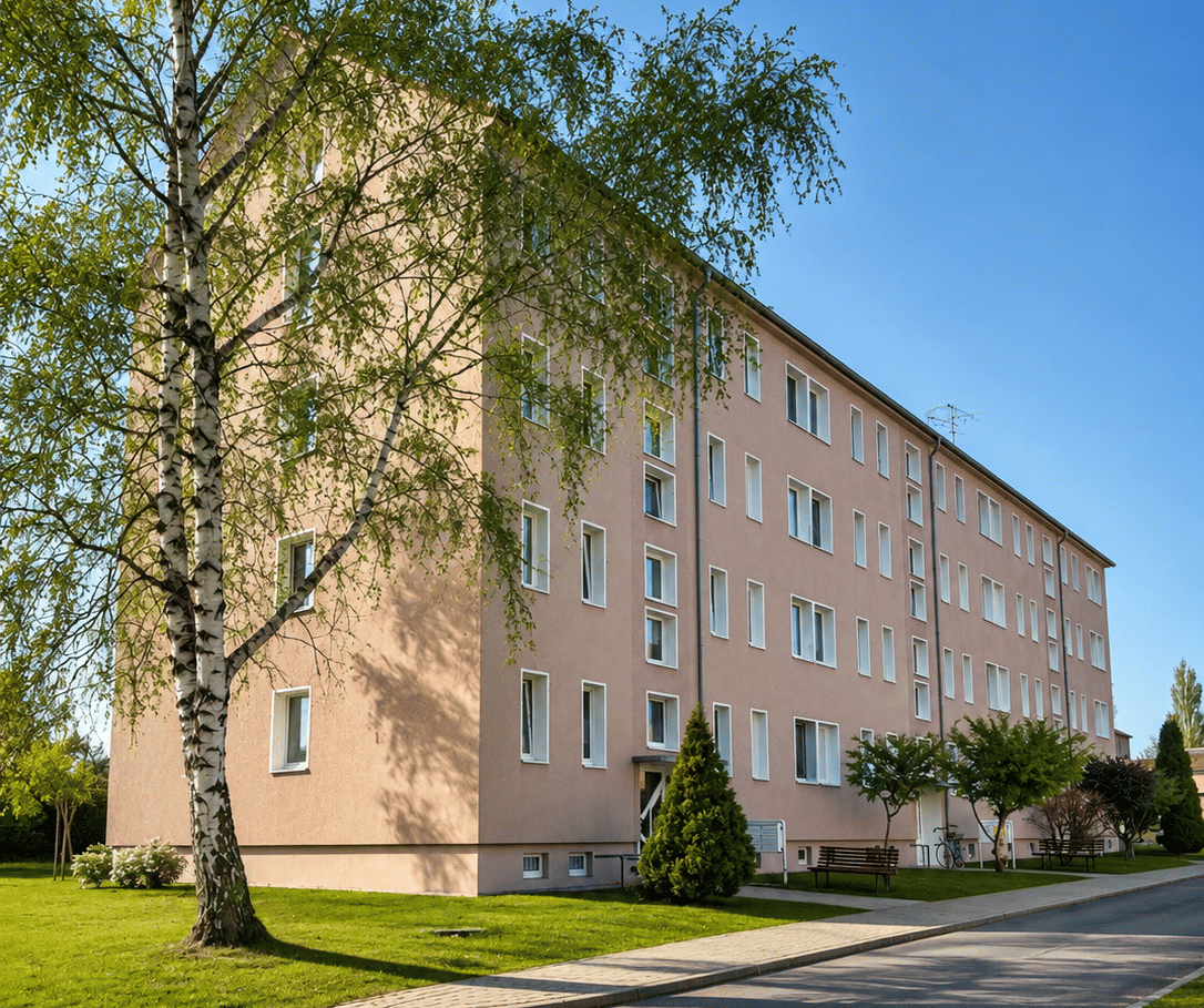 Stabil vermietete 4-Zimmer-Wohnung in Berlstedt mit Balkon