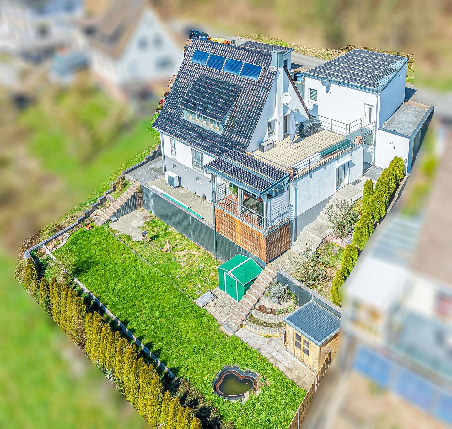 Kein Bock auf Neubau? - Topsaniertes EFH, ca.158 m² Wfl., Energieeffizienzkl.: A+, in Fellen z.vk. – Fellen – Vorschaubild 2