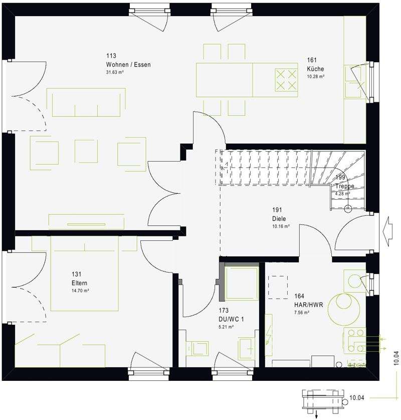 Zeichnet sich durch moderne Architektur und Individualität aus! Unser LifeStyle 14.01.W – Bexbach – Vorschaubild 6