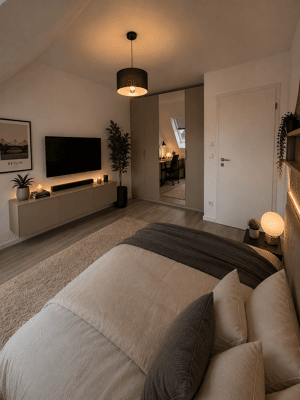 Möbliertes WG-Zimmer (ca. 13 m²) – ALL-INCLUSIVE 850 € – neuwertige Doppelhaushälfte mit Garten, Lurup – 22549 Hamburg – Vorschaubild 2