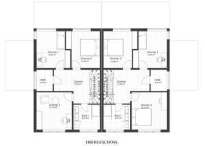 **Baubeginn September 2026**- Moderne Doppelhaushälfte als geschlossener Rohbau in Frankfurt Kalbach – 60437 Frankfurt am Main – Vorschaubild 7