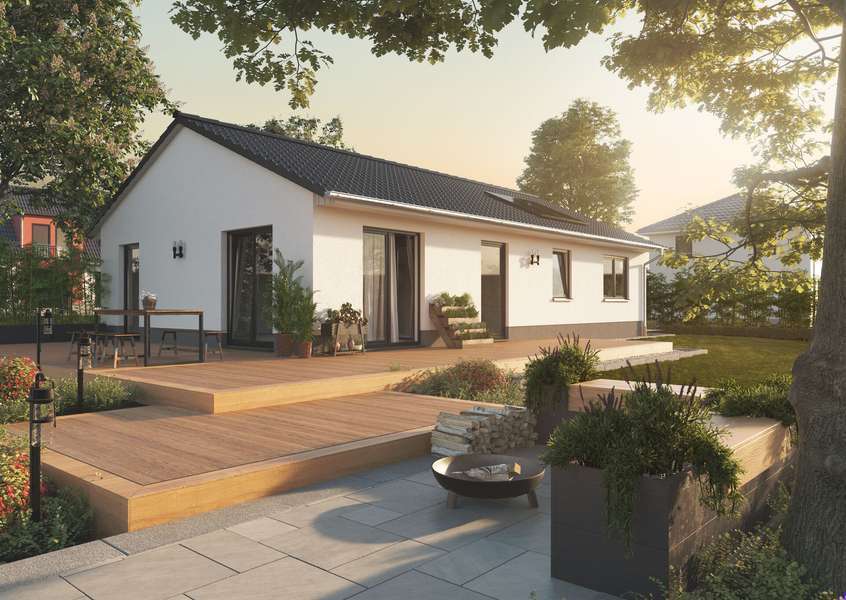 Bungalow 100 massiv gebaut, Preis inkl. Grundstück – Hauptstuhl – Bild 1 von 6