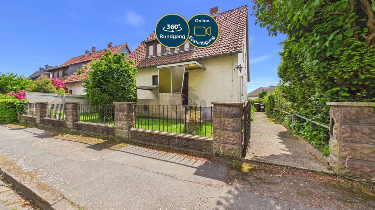 Vielseitiges Wohnhaus mit 6 Zimmern & Möglichkeit zur Nutzung als Zweifamilienhaus – 38239 Salzgitter – Bild 1 von 9