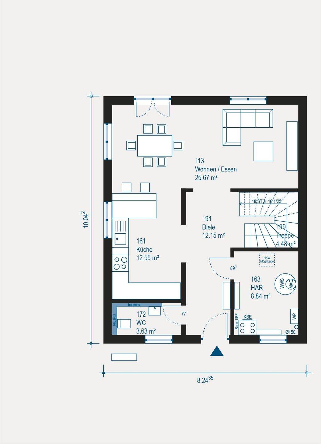 Ihr neues Zuhause: Moderne Doppelhaushälfte nach Ihren Wünschen in Mannheim – Mannheim – Vorschaubild 3