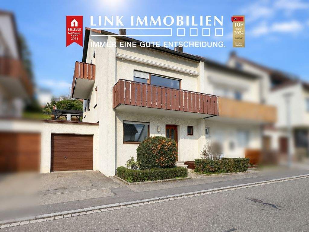 Doppelhaushälfte mit großem Garten, Balkon und XXL-Garage! – Denkendorf – Bild 1 von 9