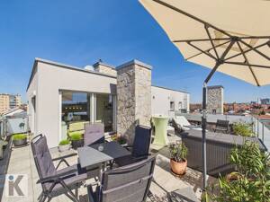 Modernes Penthouse mit exklusiver Rooftop-Terrasse und Panoramaausblick – 67065 Ludwigshafen am Rhein – Vorschaubild 4