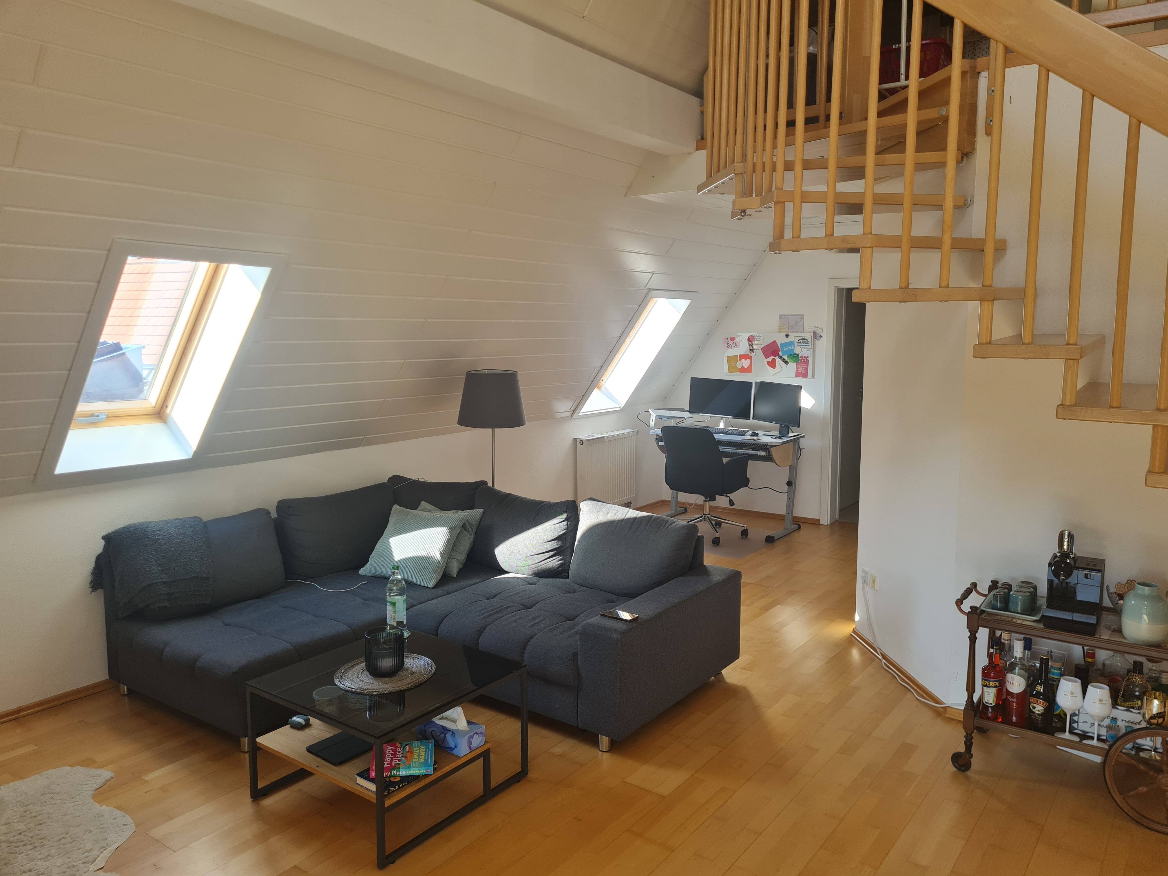 Sehr schöne 2 1/2 Zimmer Dachgeschosswohnung in der Altstadt von Ingolstadt