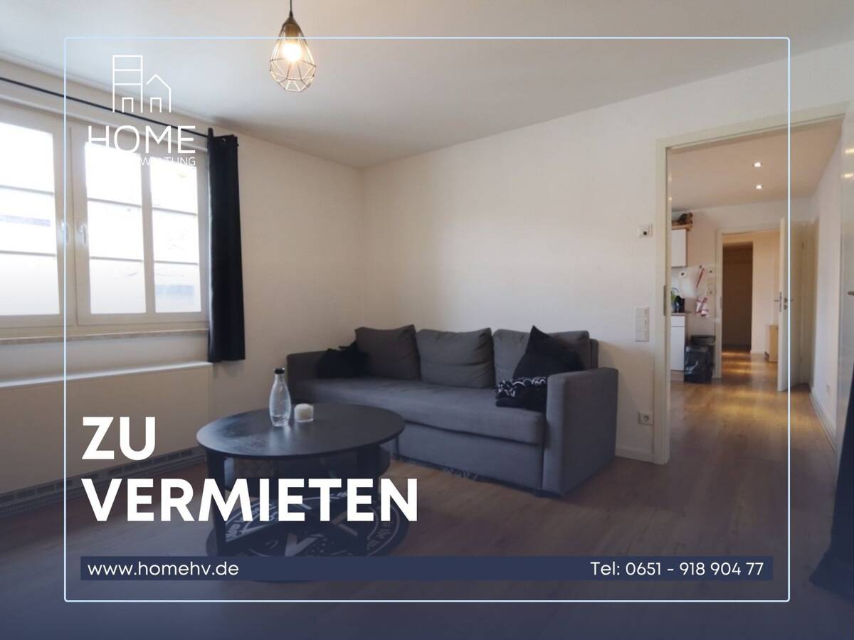 Trier City: 2 ZKB-Wohnung mit ca. 58 m² WFL und modernem Duschbad direkt in der Innenstadt – 54290 Trier – Bild 1 von 8