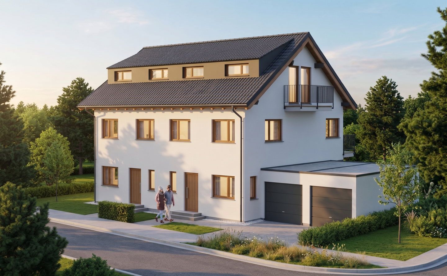 Doppelhaushälfte mit Keller in München-Trudering/Berg a. Laim