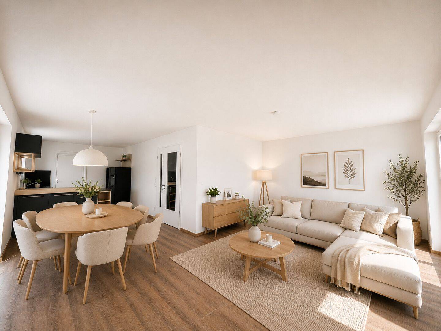 Exklusive Neubau-Doppelhaushälfte mit Einliegerwohnung und Garten zu verkaufen! – Teublitz – Vorschaubild 3